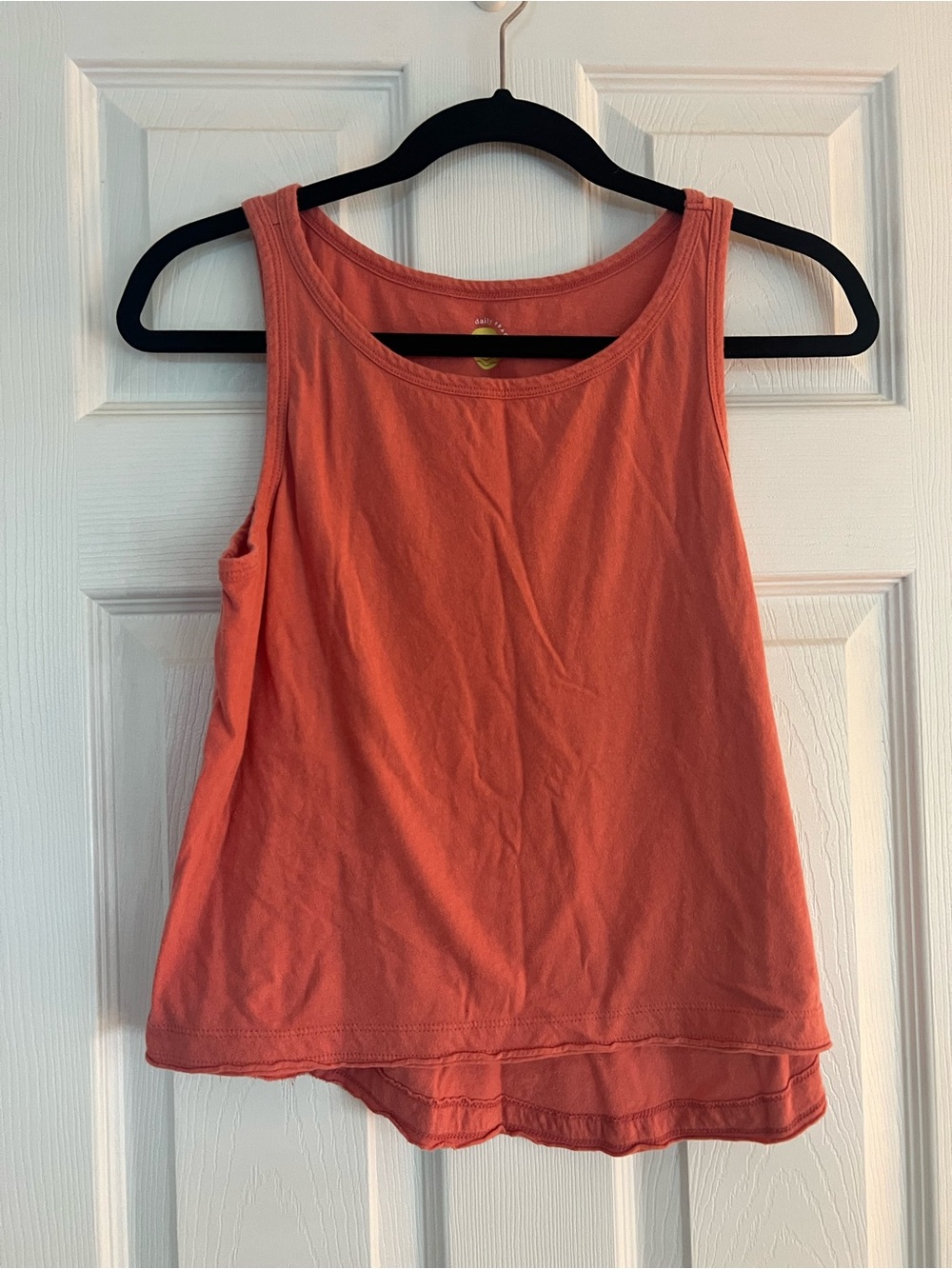 Women’s Coral Layered Hem Tank Top